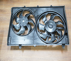 Kettős elektromos hűtőventilátor szerelvény OE 24350874 Chevrolet Captiva Baojun 530-hoz