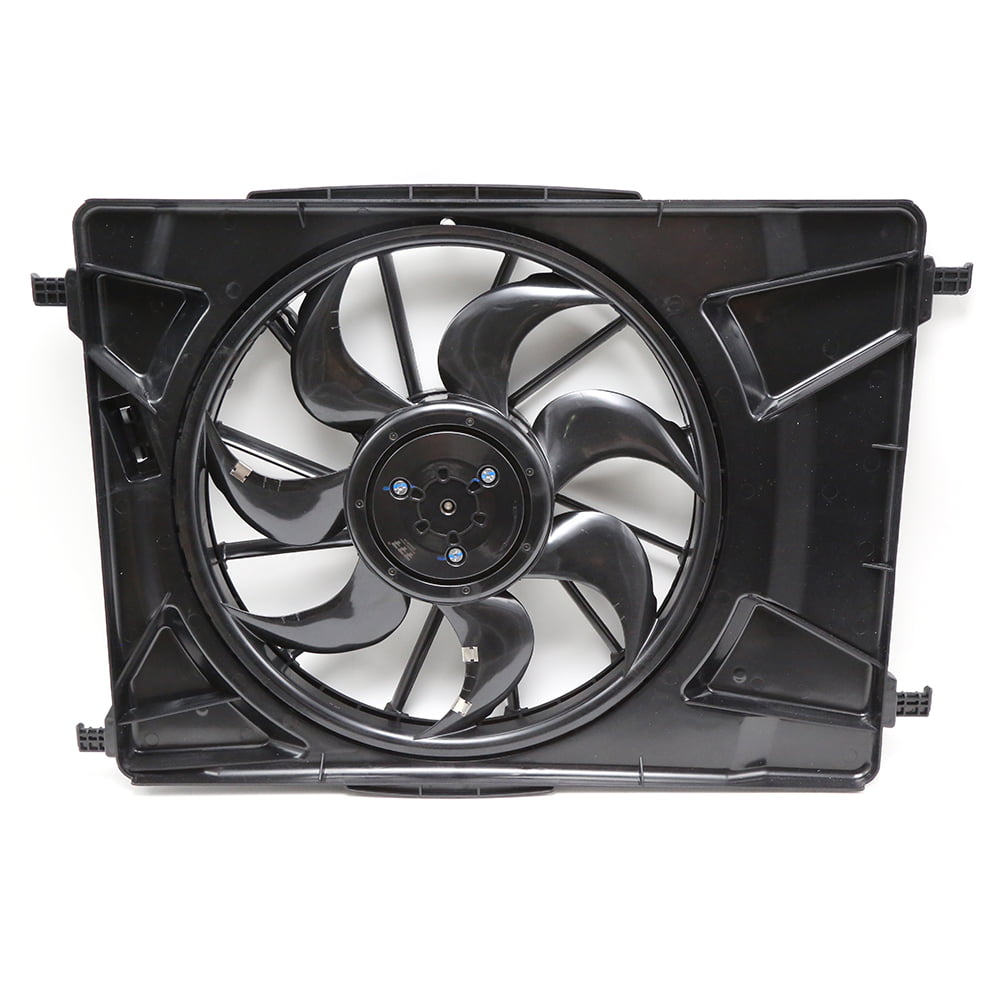 A HCE-1308010 hűtőventilátor szerelvény illeszkedik a BYD Han EV 2020-2025 BYD e9 típushoz